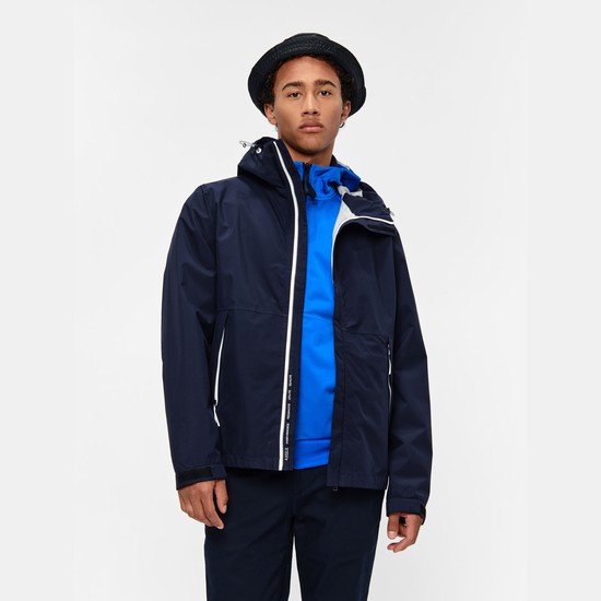 Aigle Waterproof Coats Men Navy ZA-35904